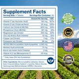 Pure Micronutrients Calcium: etiqueta clara con información de ingredientes y dosis.