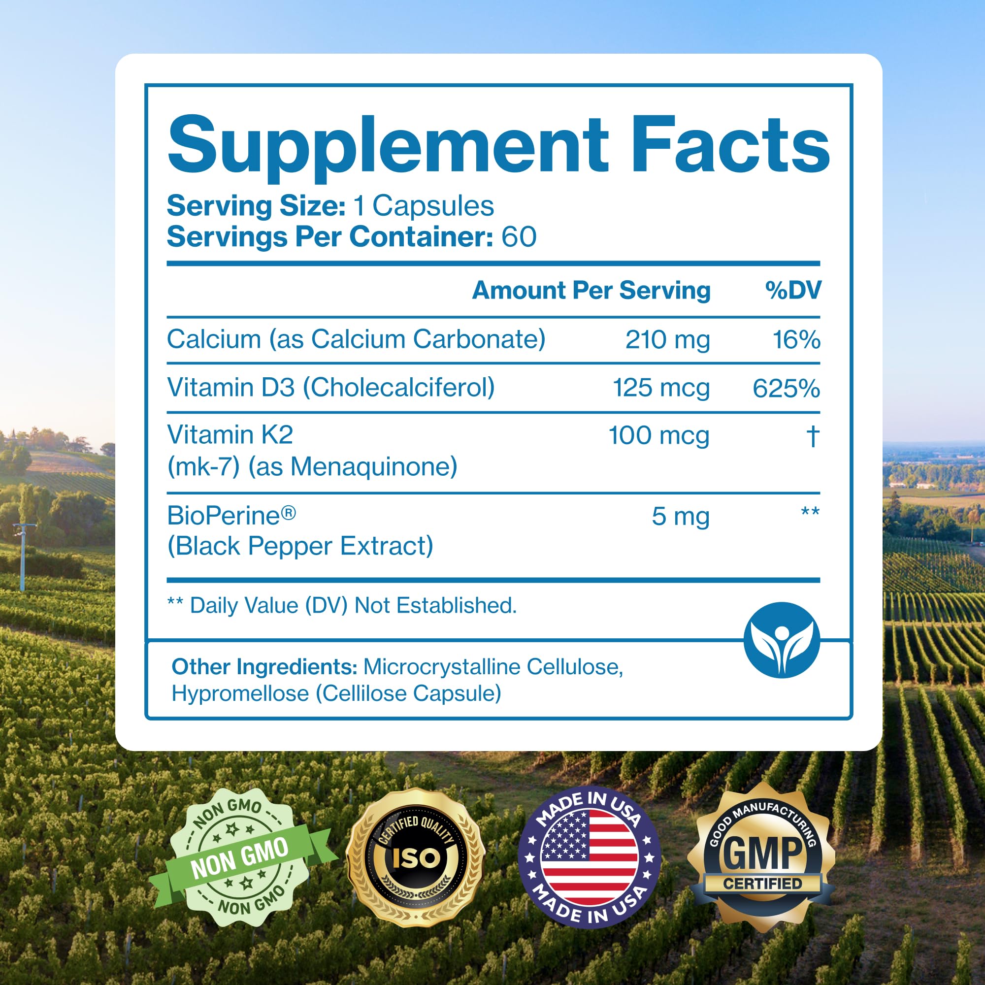 Pure Micronutrients dosis diaria en envase vegano.