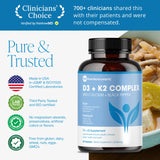 Pure Micronutrients empaque describe beneficios para huesos y energía.