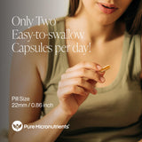 Pure Micronutrients liposomales Vitamina C 1400 mg uso suave para estómago.