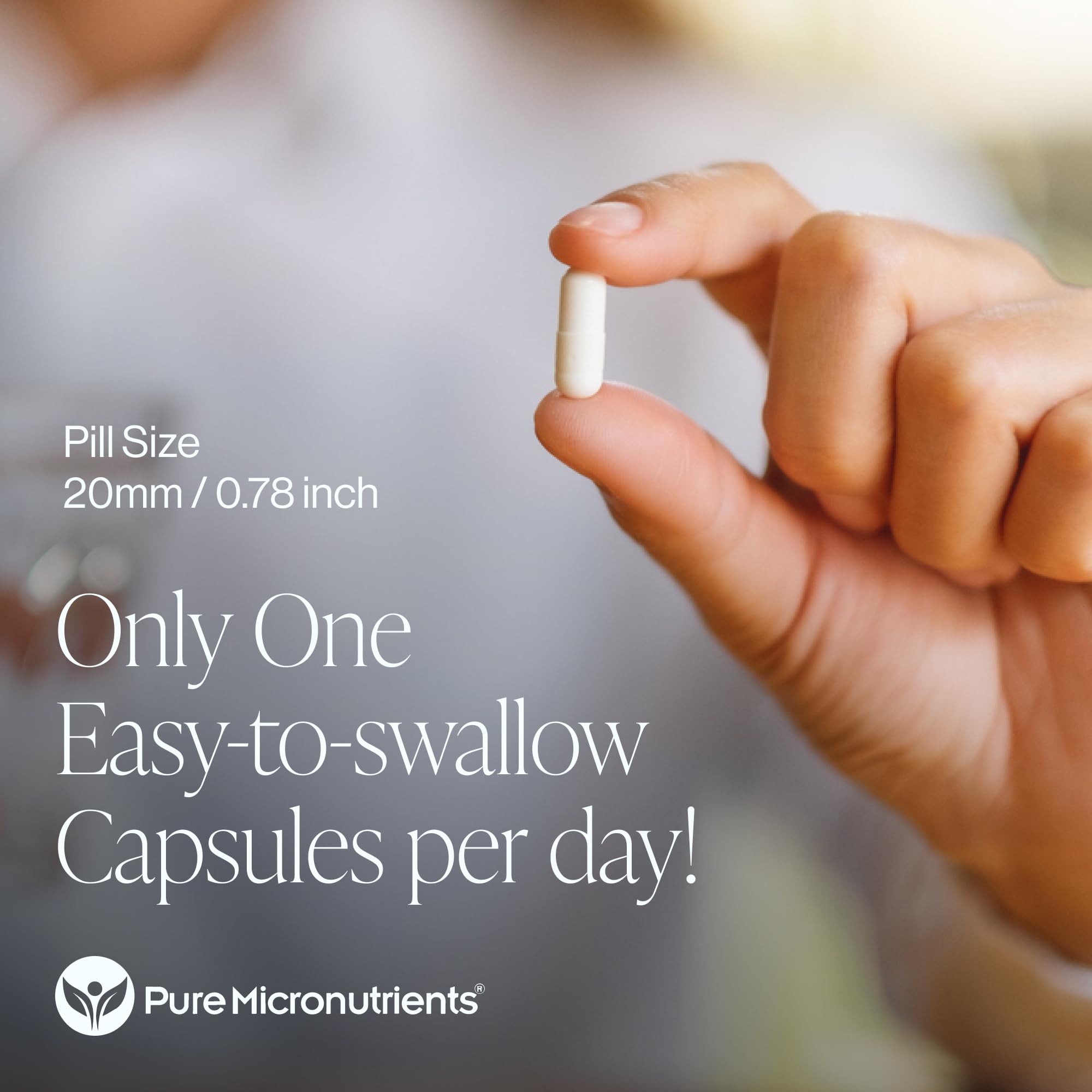 Pure Micronutrients Vitamina D3 K2 con BioPerine para absorción optimizada.