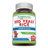 Pure Naturals Arroz de Levadura Roja cápsulas para apoyo general de la salud