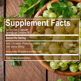 Pure Nutrition Amla Extract: cápsulas vegetarianas listas para tomar