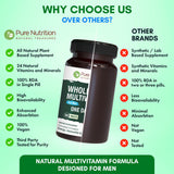 Pure Nutrition Natural Treasures comprimido diario para una ingesta completa cada día