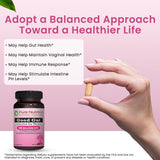 Cepas Lactobacillus reuteri en Pure Nutrition Good Gut para equilibrio intestinal.