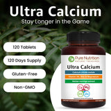 Moringa Oleifera y magnesio en Ultra Calcio para nutrientes esenciales.