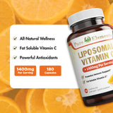 Cápsulas liposomales de Pure Organic Elements, toma diaria