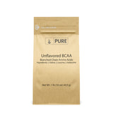 Pure Original Ingredients BCAA instantizado sin sabor, mezcla rápida en cualquier bebida.
