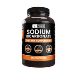 Pure Original Ingredients bicarbonato de sodio, cápsulas, fuente de sodio elemental para uso diario