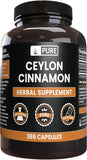 PURE ORIGINAL INGREDIENTS Cápsulas Canela Ceilán en bote para uso diario