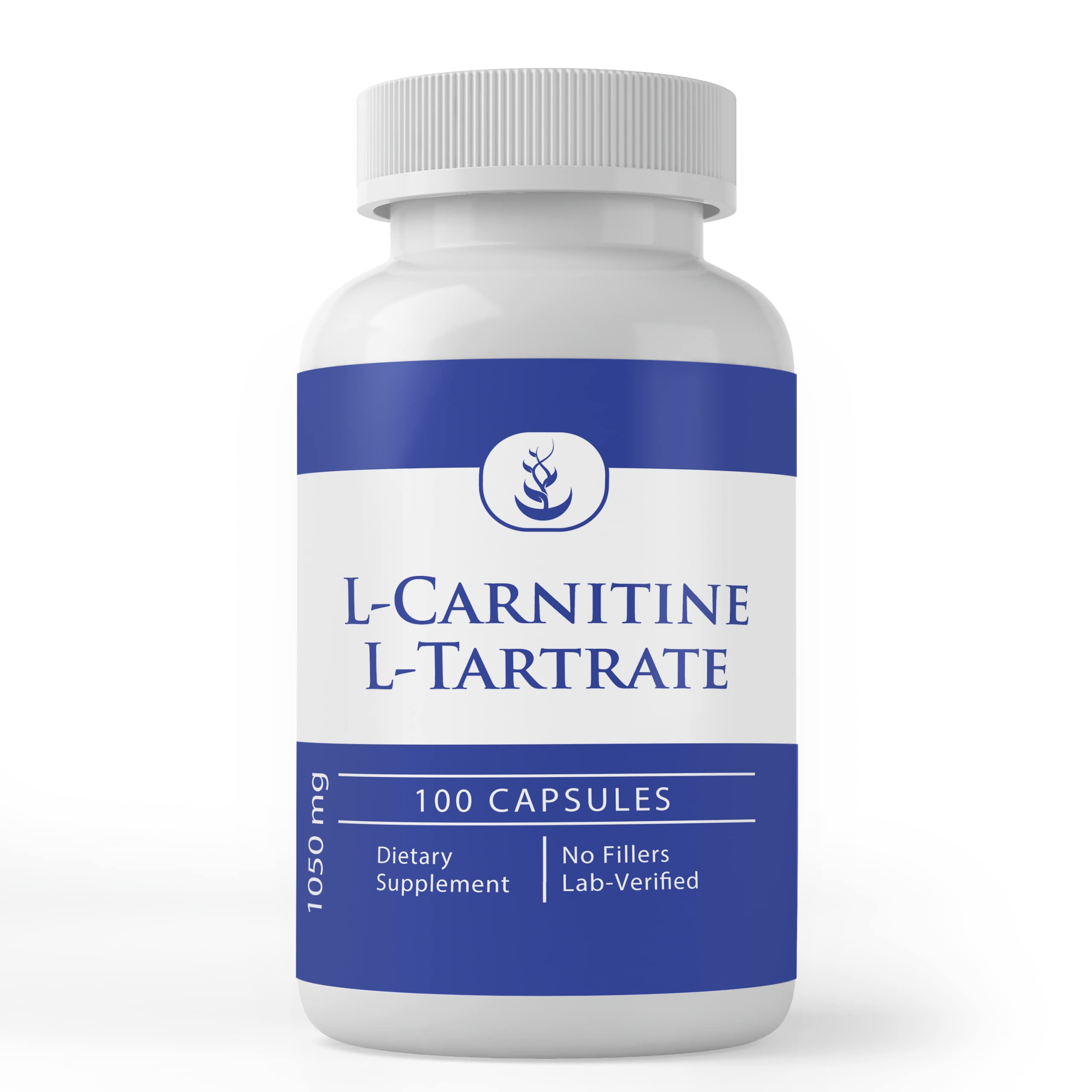 Pure Original Ingredients L-Carnitina L-Tartrato, botella frontal, fórmula pura sin aditivos.