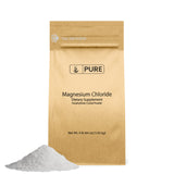 Magnesio cloruro de Pure Original Ingredients en polvo puro para uso diario, sin aditivos