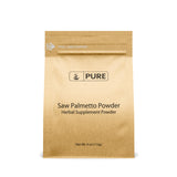 Pure Original Ingredients palma enana americana, frasco de polvo, ideal para rutina diaria de suplementos.