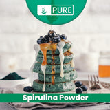 PURE ORIGINAL INGREDIENTS Spirulina polvo, vertido suave para batidos