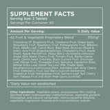 Pure for Men mezcla propietaria de 42 frutas y verduras para nutrición natural