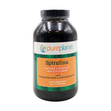 Pure Planet Espirulina en polvo, envase 8 onzas, ideal para batidos nutritivos.
