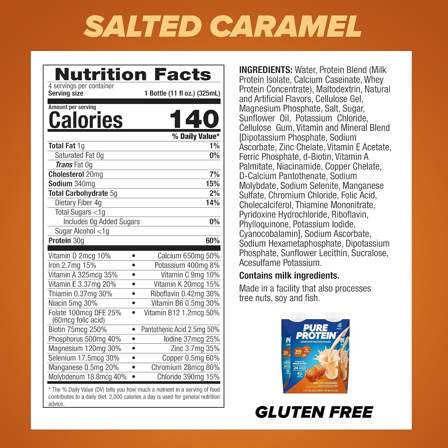 Pure Protein: opción keto-amigable para estilos de vida cetogénicos.