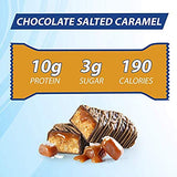 Pure Protein Barras chocolate salado caramel textura densa: ideal para descanso entre actividades