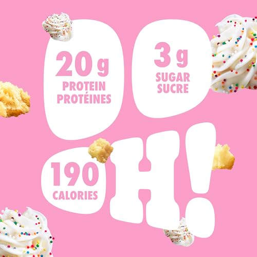 Pure Protein porciones de 1.8 onzas, sabor pastel, para meriendas equilibradas.