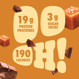 Pure Protein ingredientes clave proteína, opción saludable para tentempié consciente.