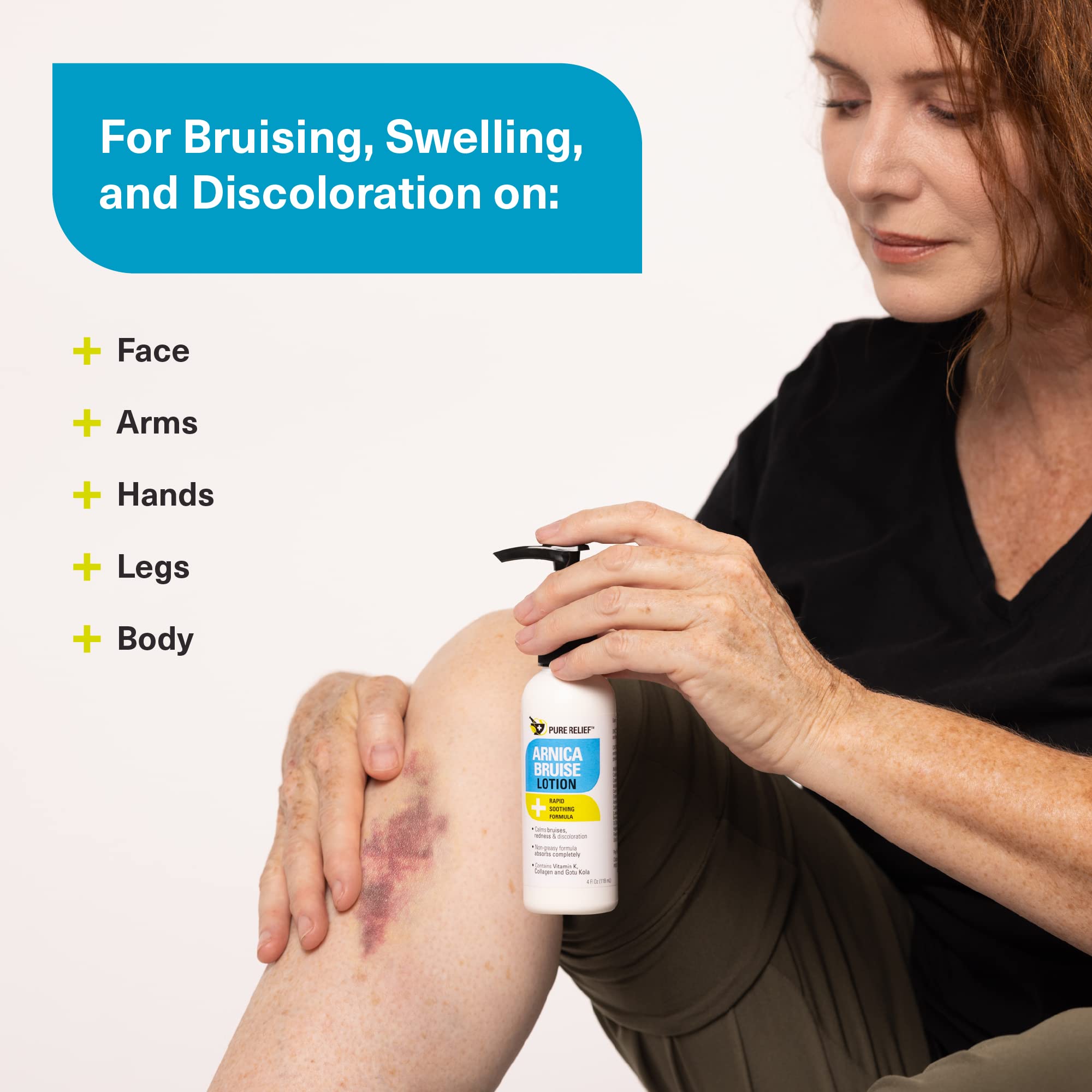 Pure Relief Arnica: uso diario para mejorar tono y firmeza de la piel.