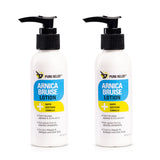 Pure Relief Arnica crema para hematomas, alivia la apariencia de moretones.