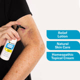 Pure Relief Arnica: mezcla de aloe vera y colageno para reparar la piel.