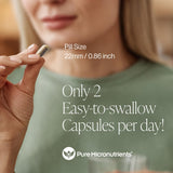 Pure Resveratrol, salud cardiovascular: apoyo potencial para el corazón.