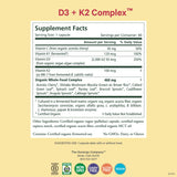 PURE SYNERGY D3 K2 Complejo, cápsulas: dosis diaria vegana de D3 y K2.