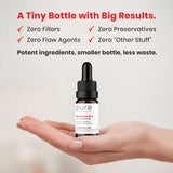 Pure TheraPro BioActive B12: textura suave facilita disolución sublingual.