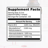 Pure Therapro Rx B12: etiqueta clara y legible para confianza