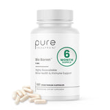 Cápsulas Pure TheraPro Rx Bio Boro en botella con dosificador para dosis diaria.