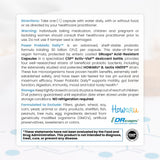 Pure Therapro Rx Power Probiotico Diario: cápsulas resistentes al ácido llegan al intestino.