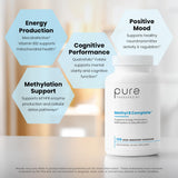 Pure Therapro Rx TMG, apoyo metabólico suave