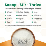Grass-fed beef sourcing symbol on Pure Therapro Rx TriActive Collagen Plus