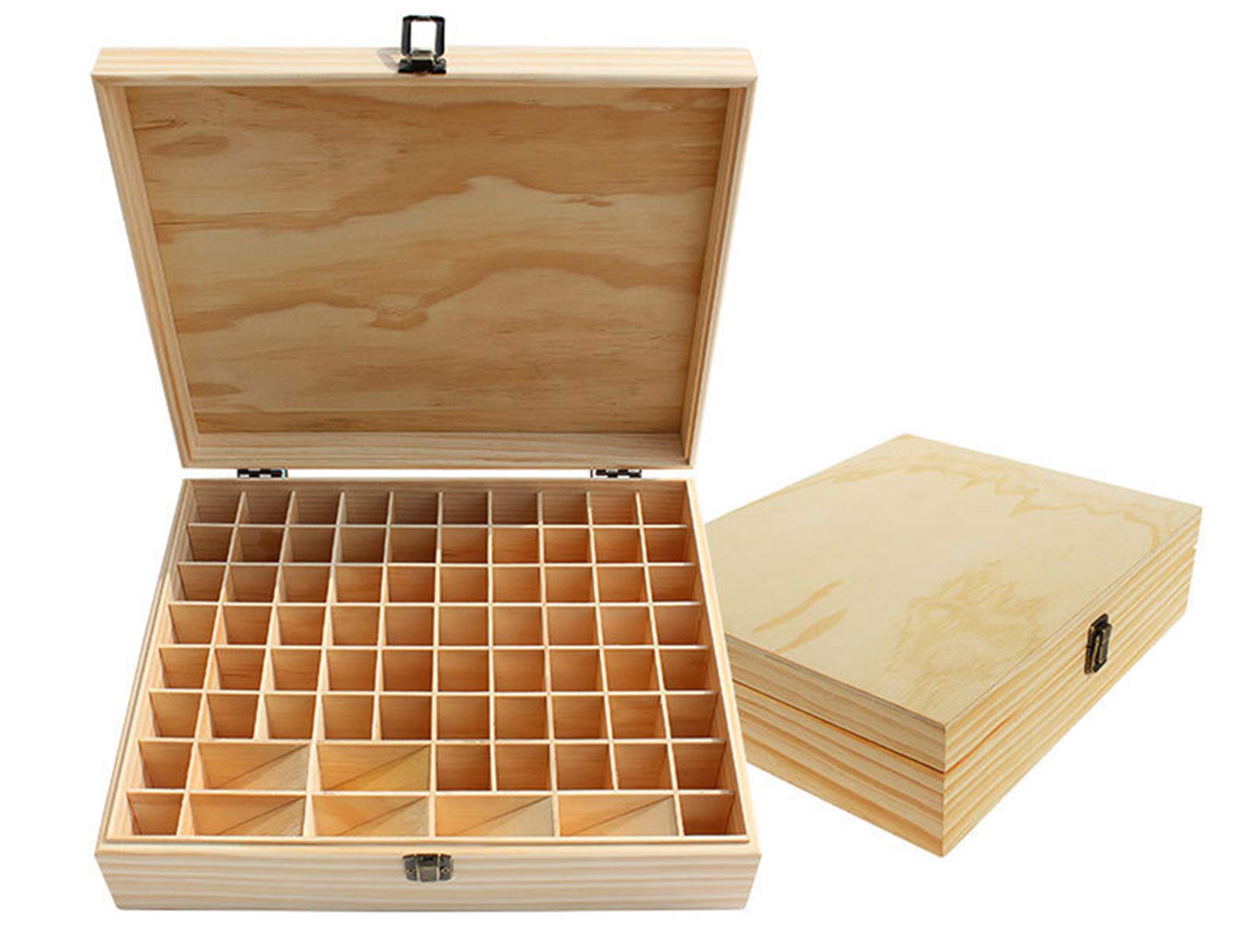 Pure Vie estuche-madera-aceites-esenciales, aspecto natural y elegante.
