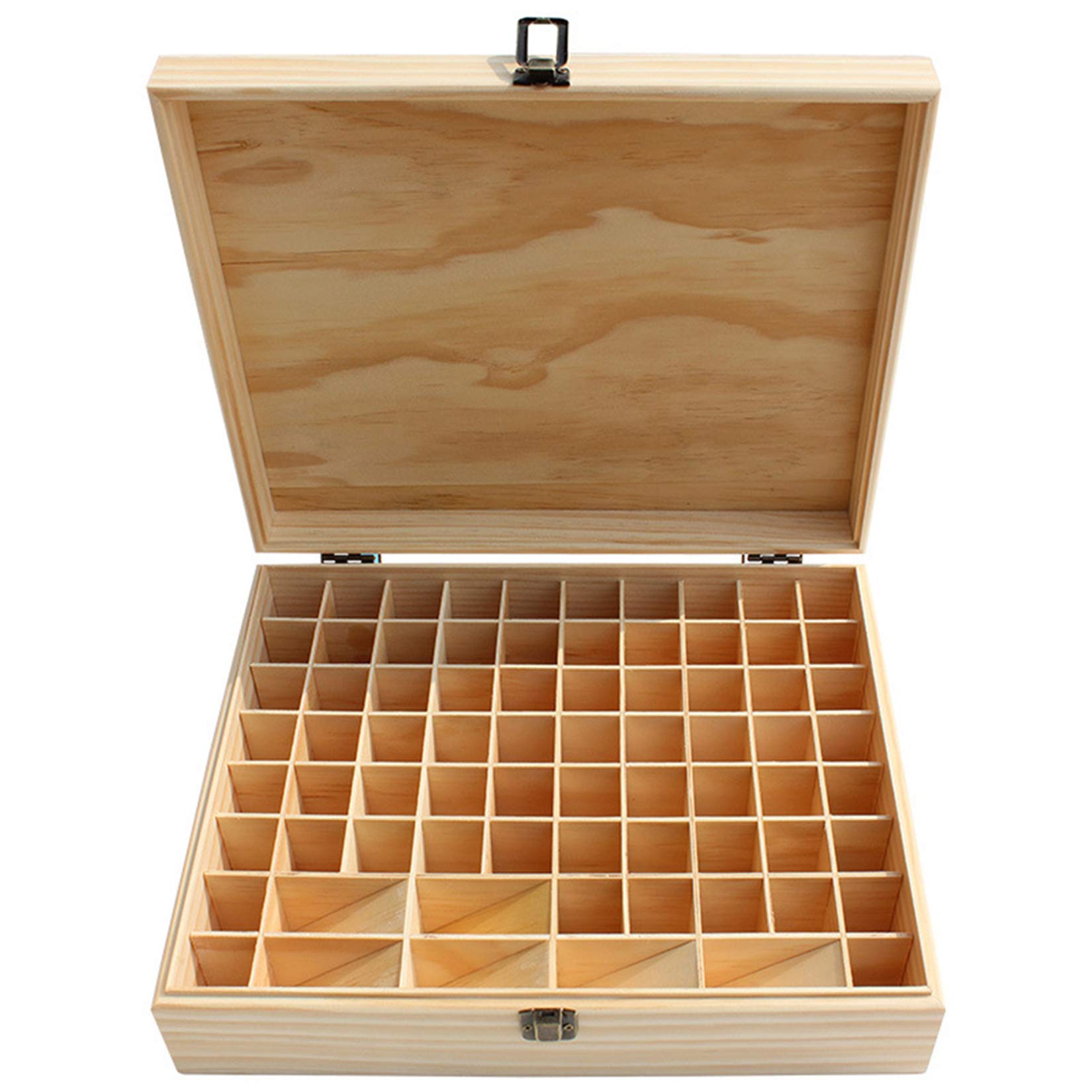 Pure Vie organizador-aceites-esenciales-madera, compacto para tu tocador.