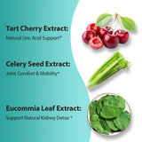 Extracto de hoja de Eucommia patentado en PureBotan Purga con antioxidantes.