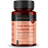 Pureclinica ácido hialurónico triple-fuerza tableta 300 mg para soporte articular diario