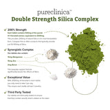 Pureclinica Doble Fuerza Silice Complex uso diario para articulaciones piel y uñas