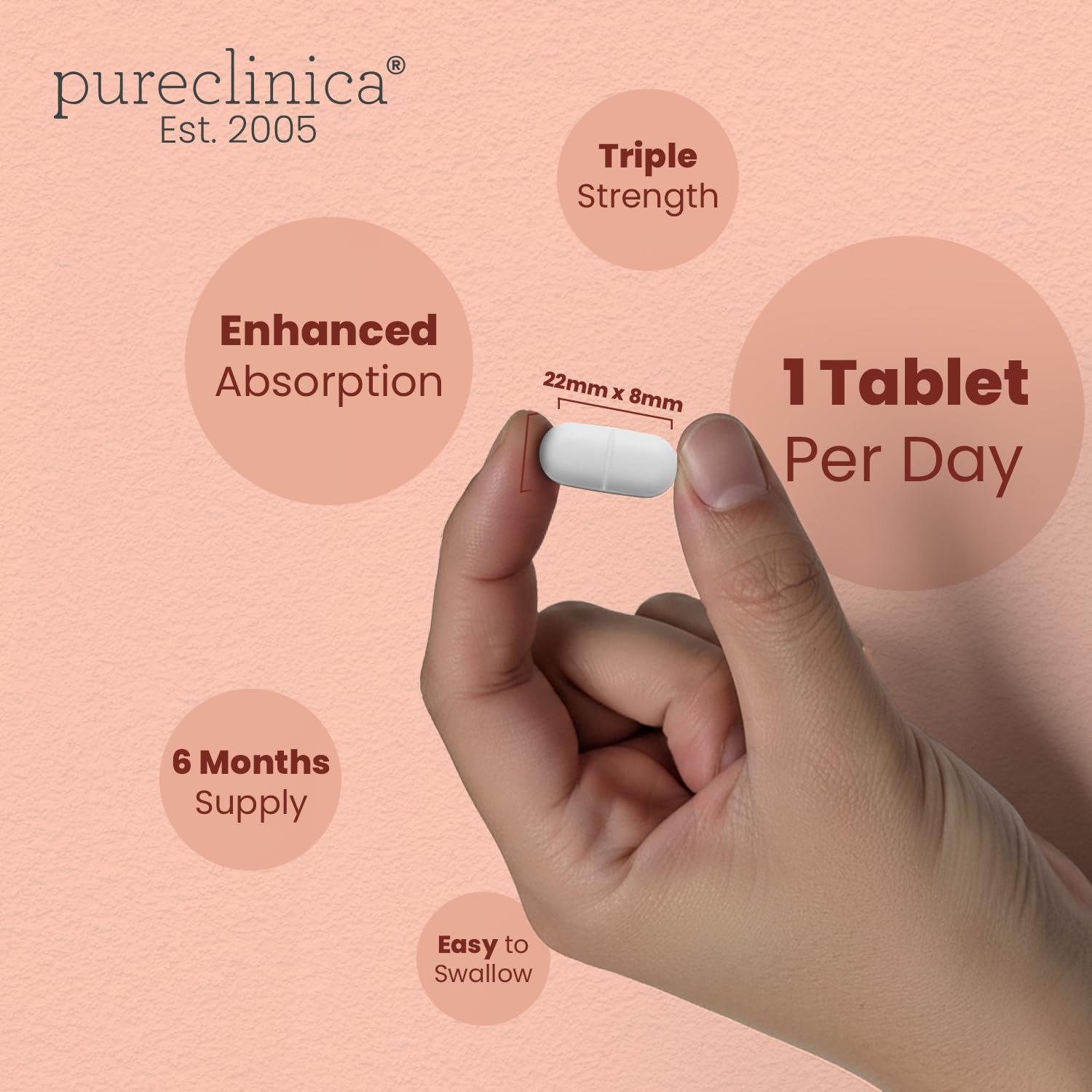 PureClinica UltraColl, dosis diaria recomendada, forma de presentación cómoda para el día.