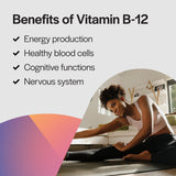 PureFormulas B12 presentación 1 onza, tamaño práctico para diario.