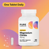 PureFormulas magnesio citrato con absorción óptima