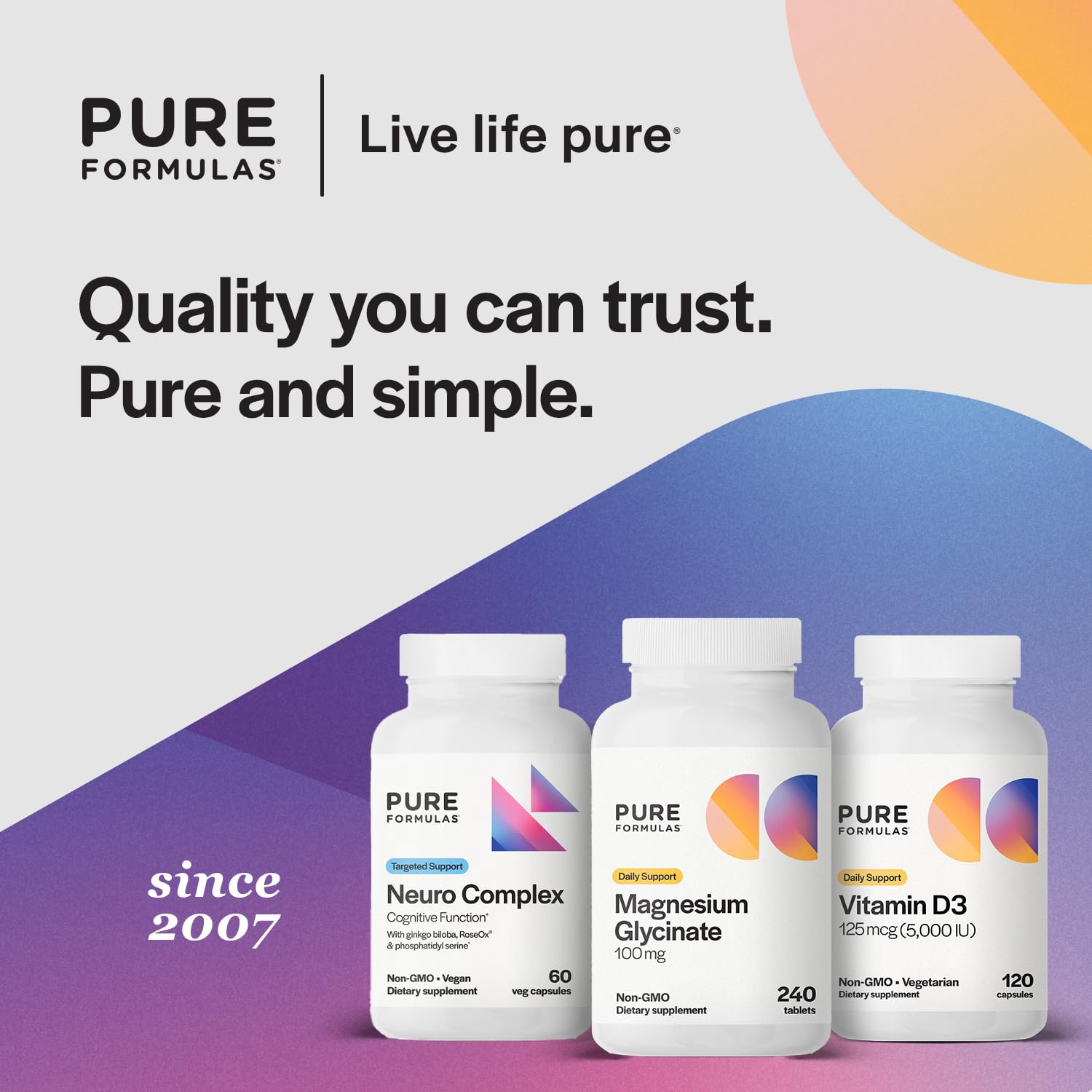 PureFormulas Magnesio Glicinato 100 mg, pruebas de calidad para tu confianza