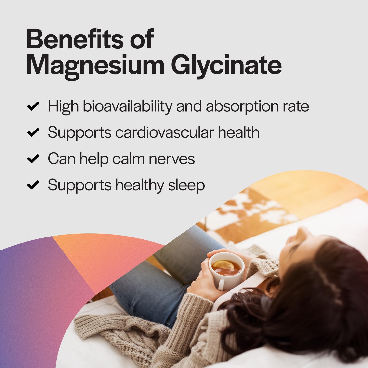 PureFormulas Magnesio Glicinato 100 mg, libre de transgénicos para tranquilidad