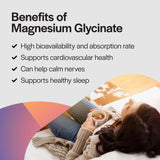 PureFormulas Magnesio Glicinato 100 mg, libre de transgénicos para tranquilidad