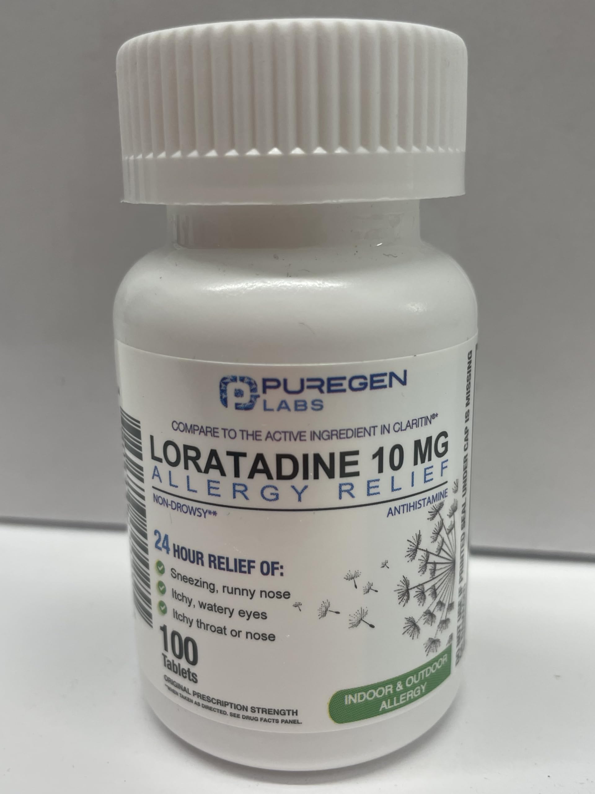 Puregen Labs Alergia en interiores y exteriores, apoyo diario