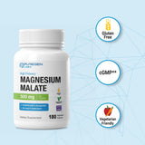 Puregen Labs Magnesio Malato mejora bienestar general