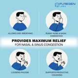 Puregen Labs Caja compacta de descongestion nasal