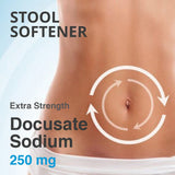 Caja de Puregen Labs Docusato 250 mg para uso en casa